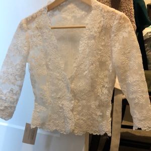 Lace Bridal bolero jacket